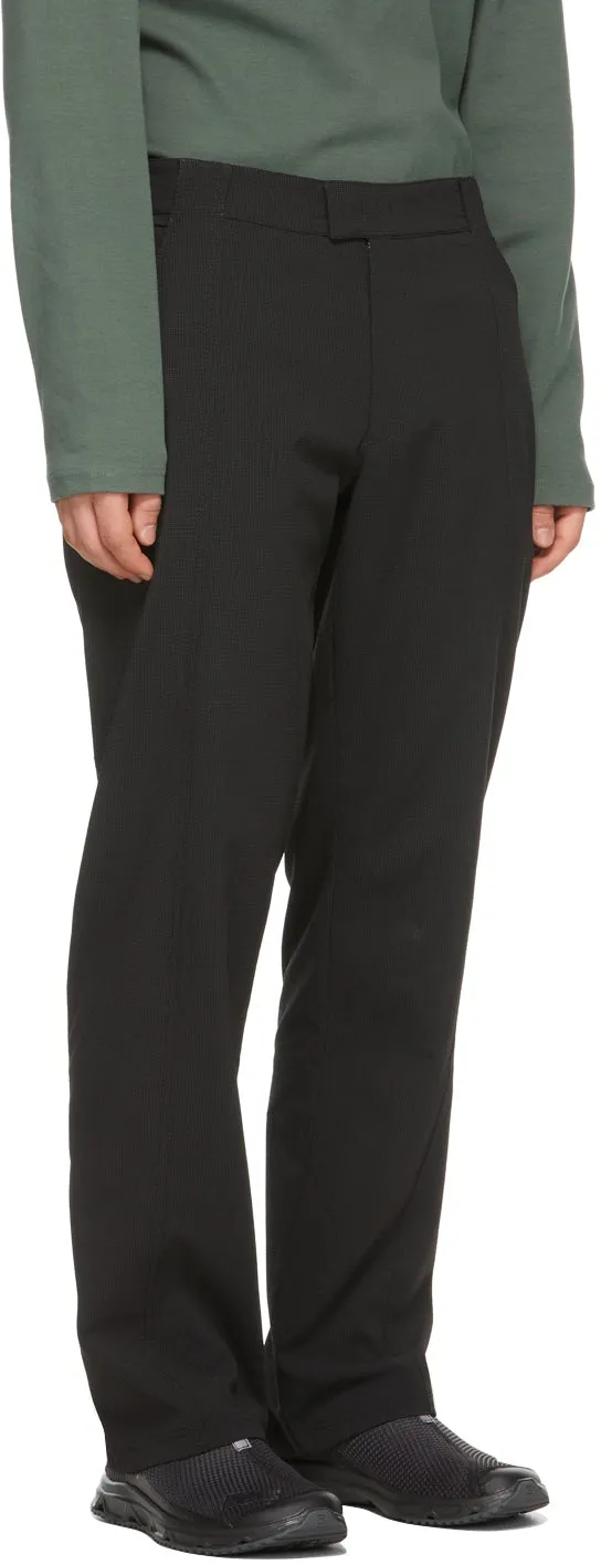 Affix Black Flex-Grid Work Trousers