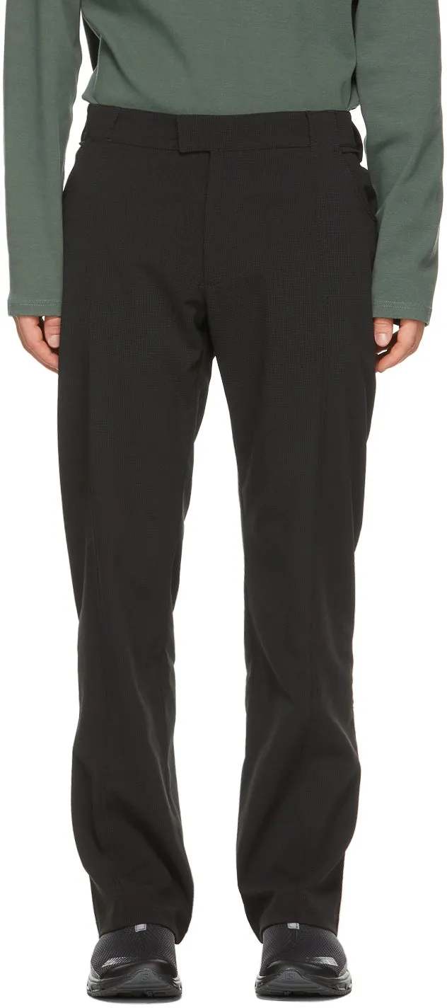 Affix Black Flex-Grid Work Trousers