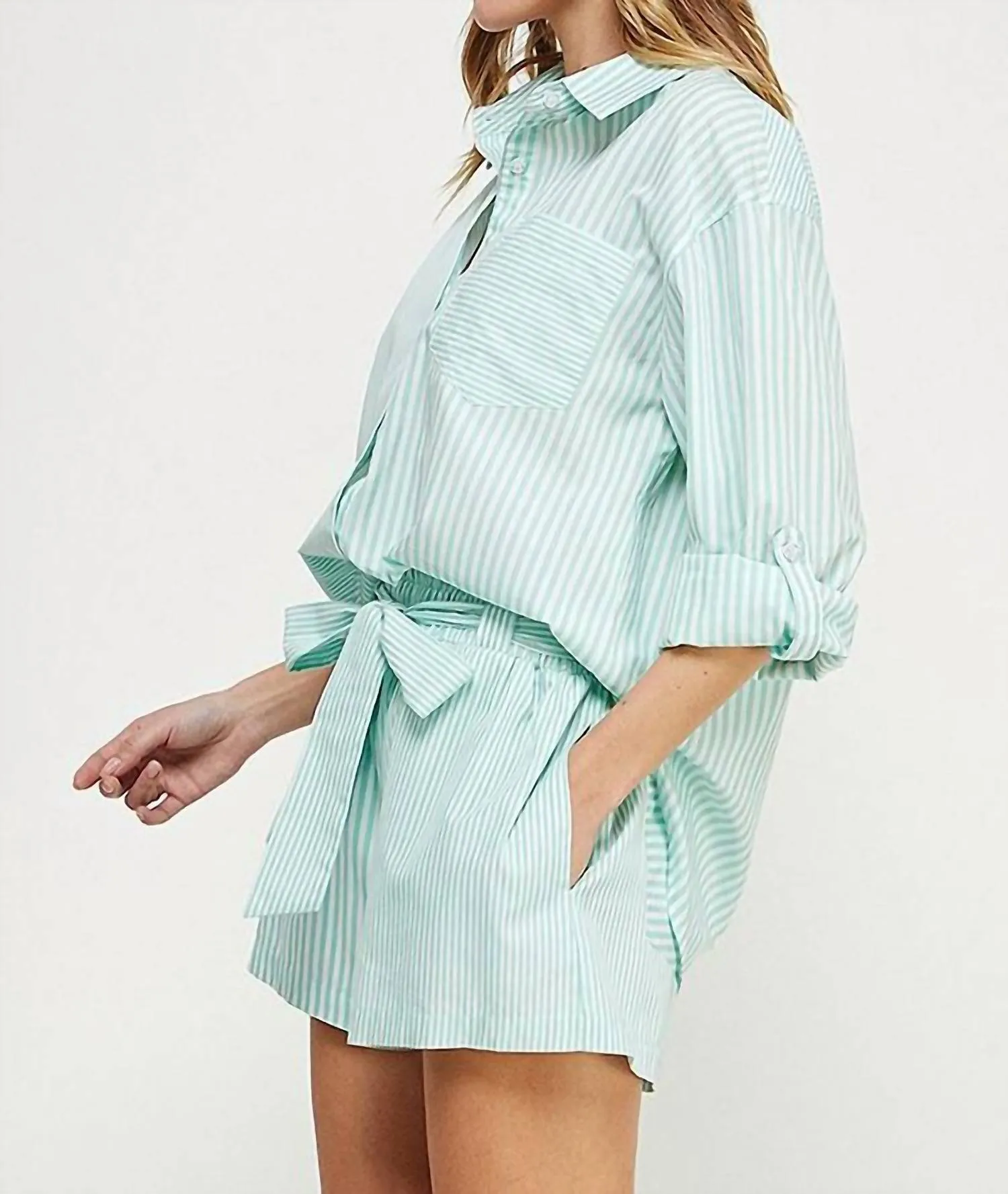 Allie Rose - Amelia Poplin Top