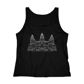 Angkor Wat - Women's Relaxed Jersey Tank Top