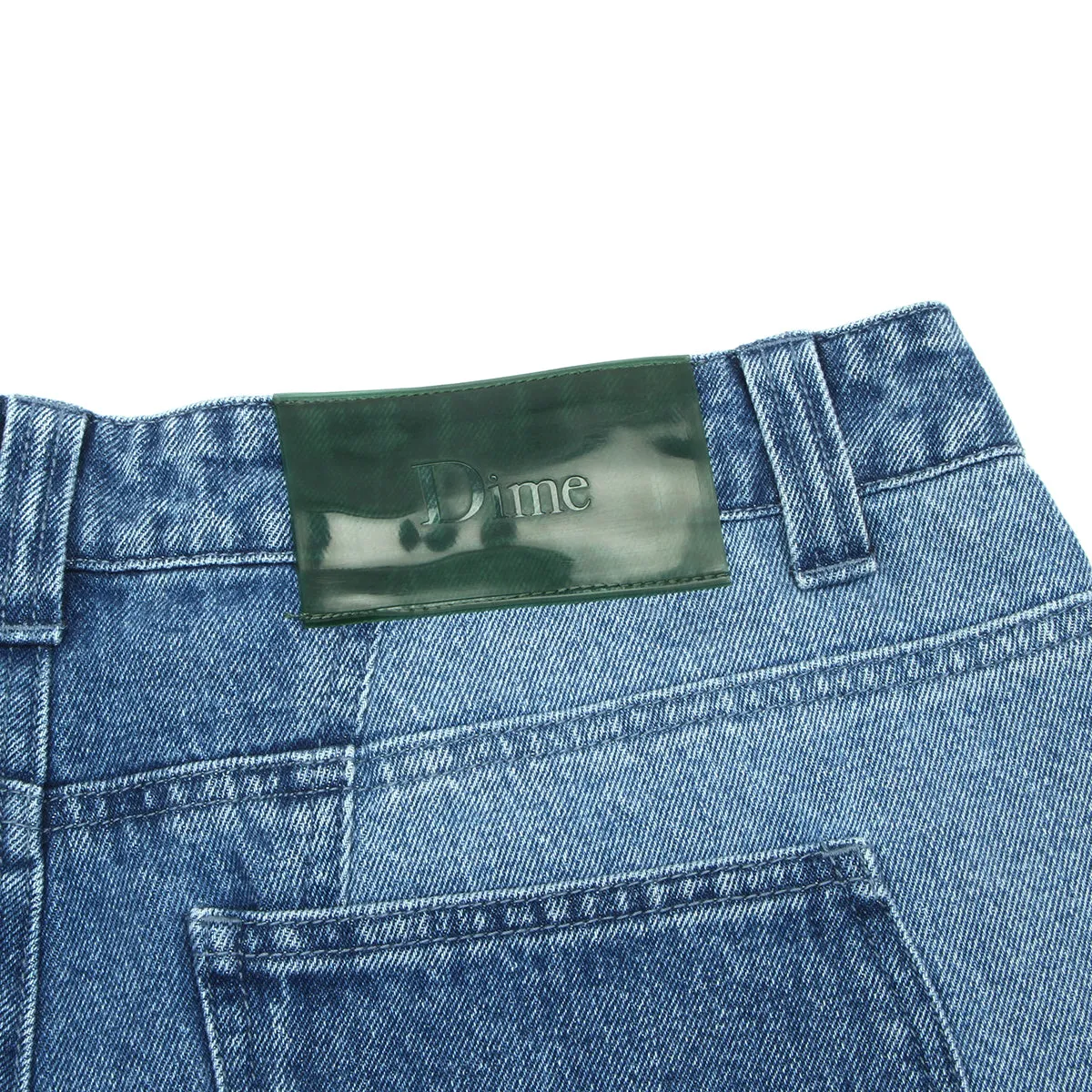 Blocked Relaxed Denim Pant
