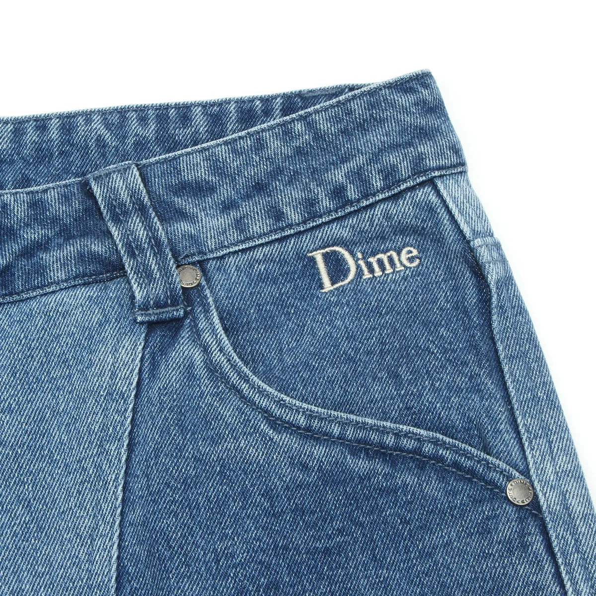 Blocked Relaxed Denim Pant