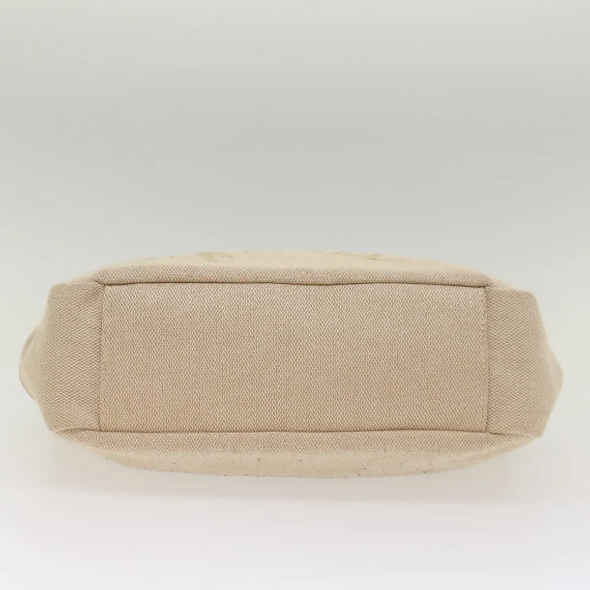 BURBERRY Blue Label Shoulder Bag Canvas Beige Auth 51700
