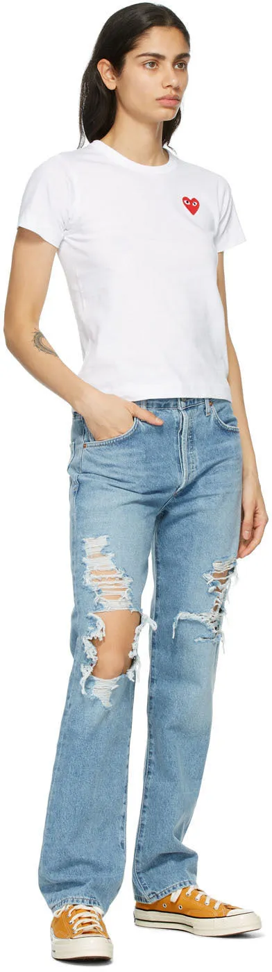 Citizens of Humanity Blue Emery Mid-Rise Relaxed Jeans