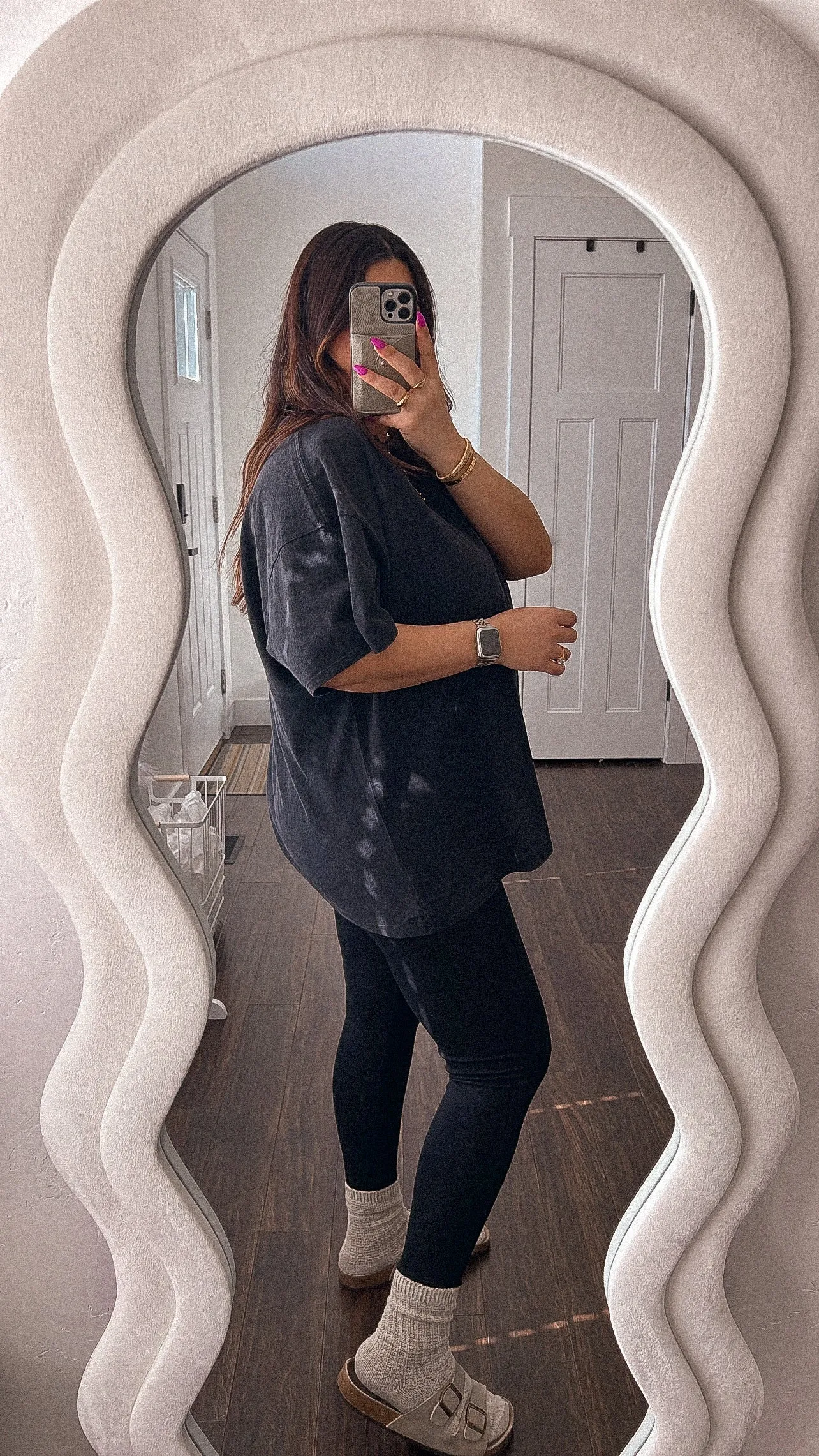 Dream life oversized tee *BLACK*