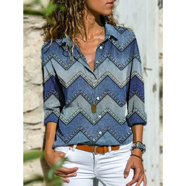 GEFEVOQE Poly Button-Down Shirt