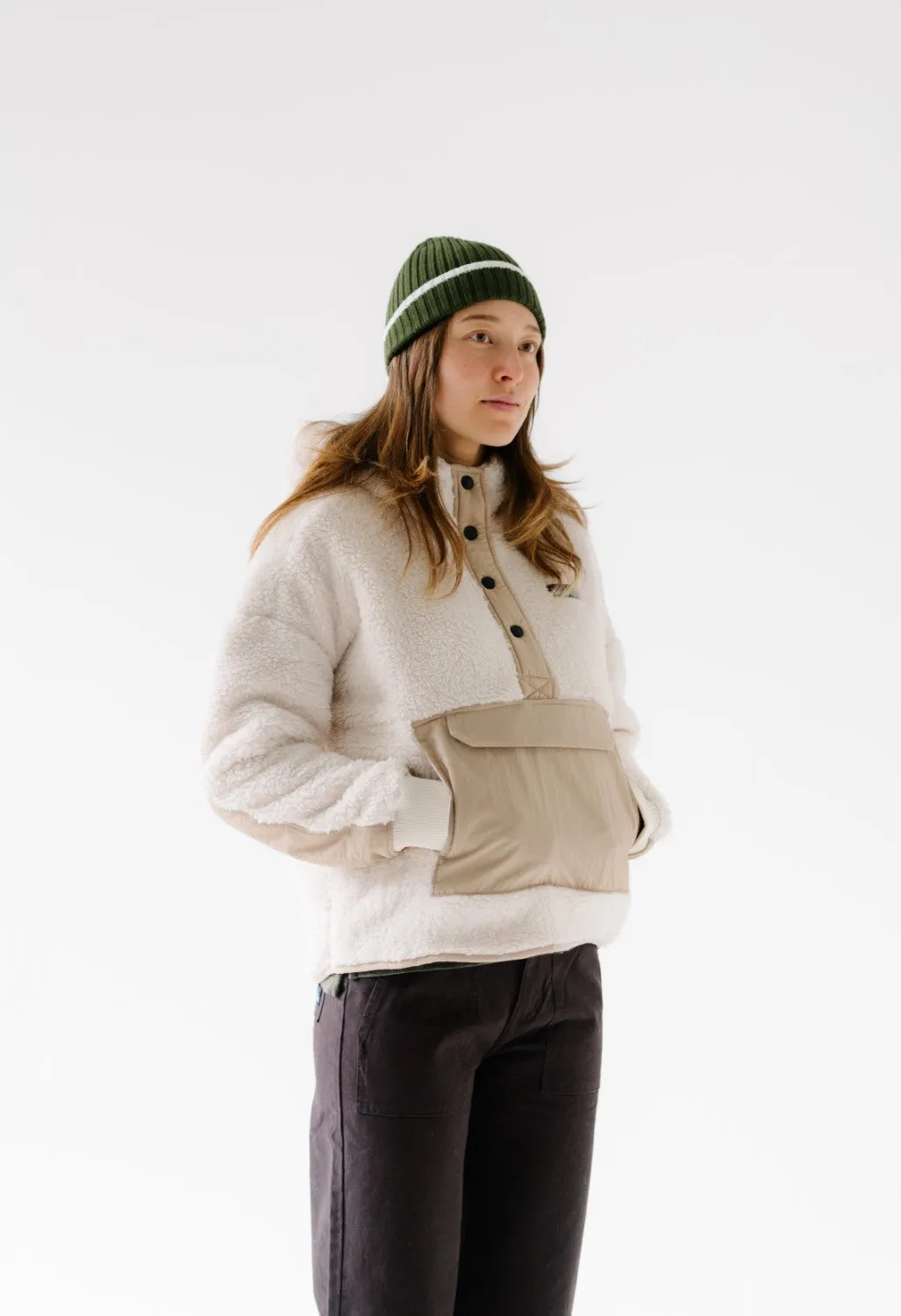 KAVU Women's Moon Ridge Fleece - Chalk