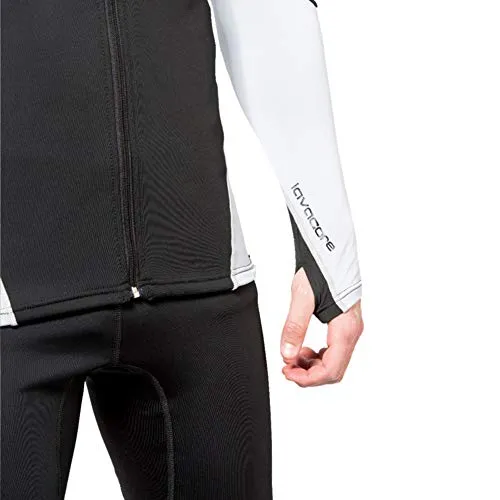 Lavacore New Men's Elite Stand Up Paddleboard (SUP) Jacket - Grey (Size Medium) for Scuba Diving, Surfing, Kayaking, Rafting, Paddling & Many Other Watersports