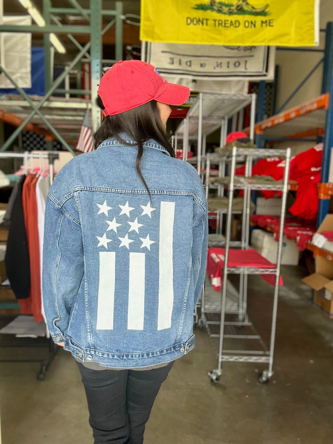 PAINTED DENIM JACKET