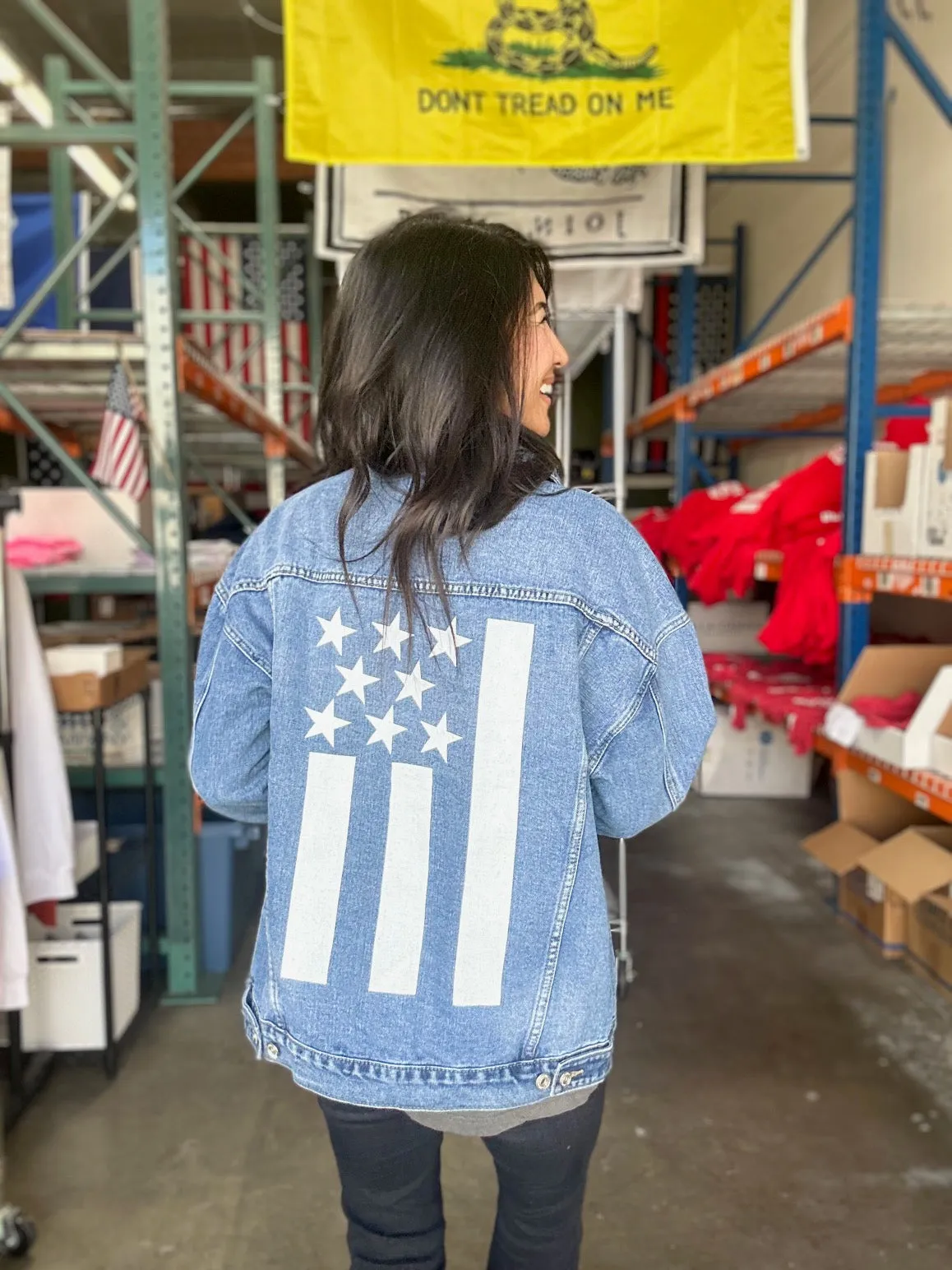 PAINTED DENIM JACKET