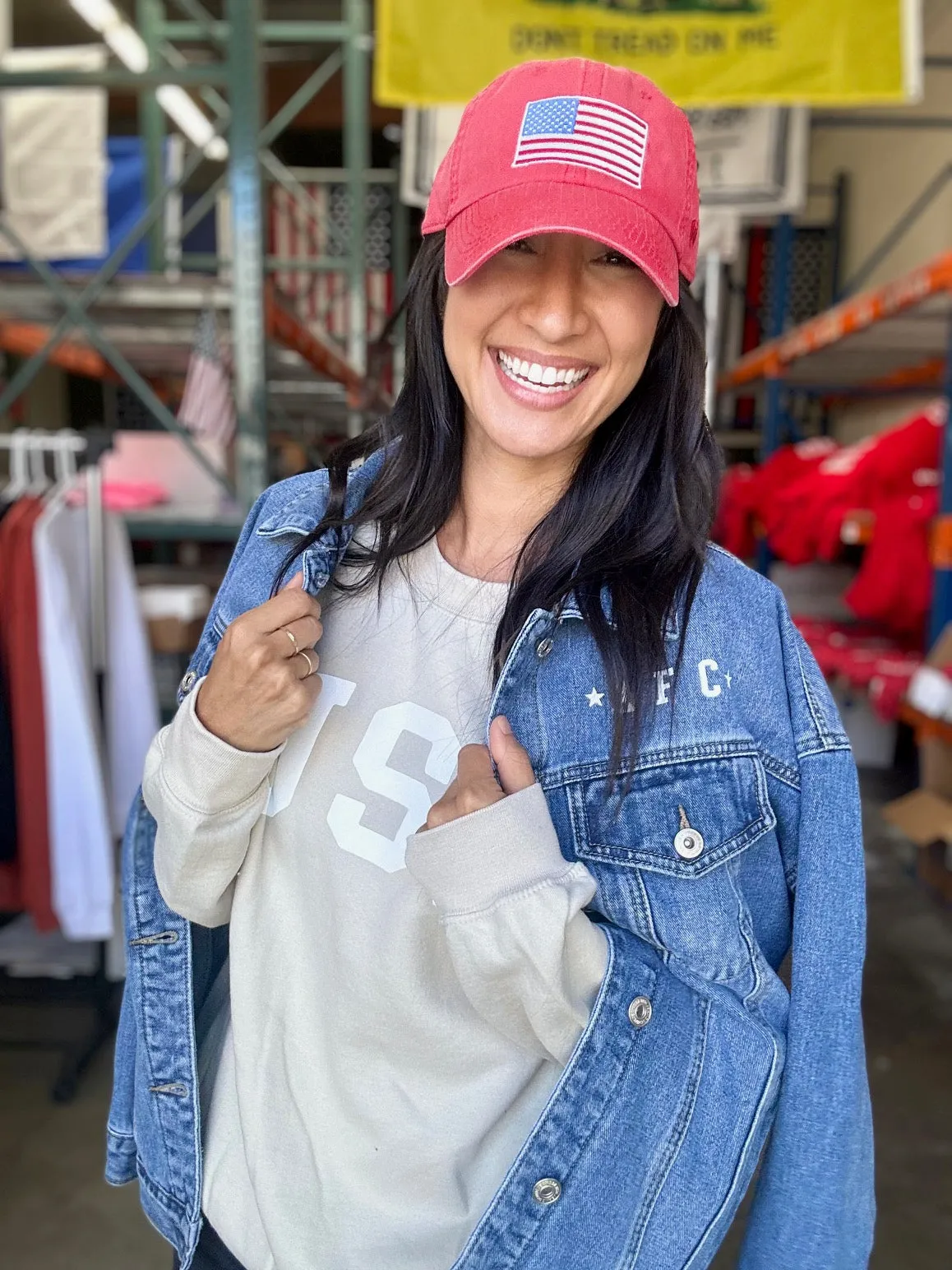 PAINTED DENIM JACKET