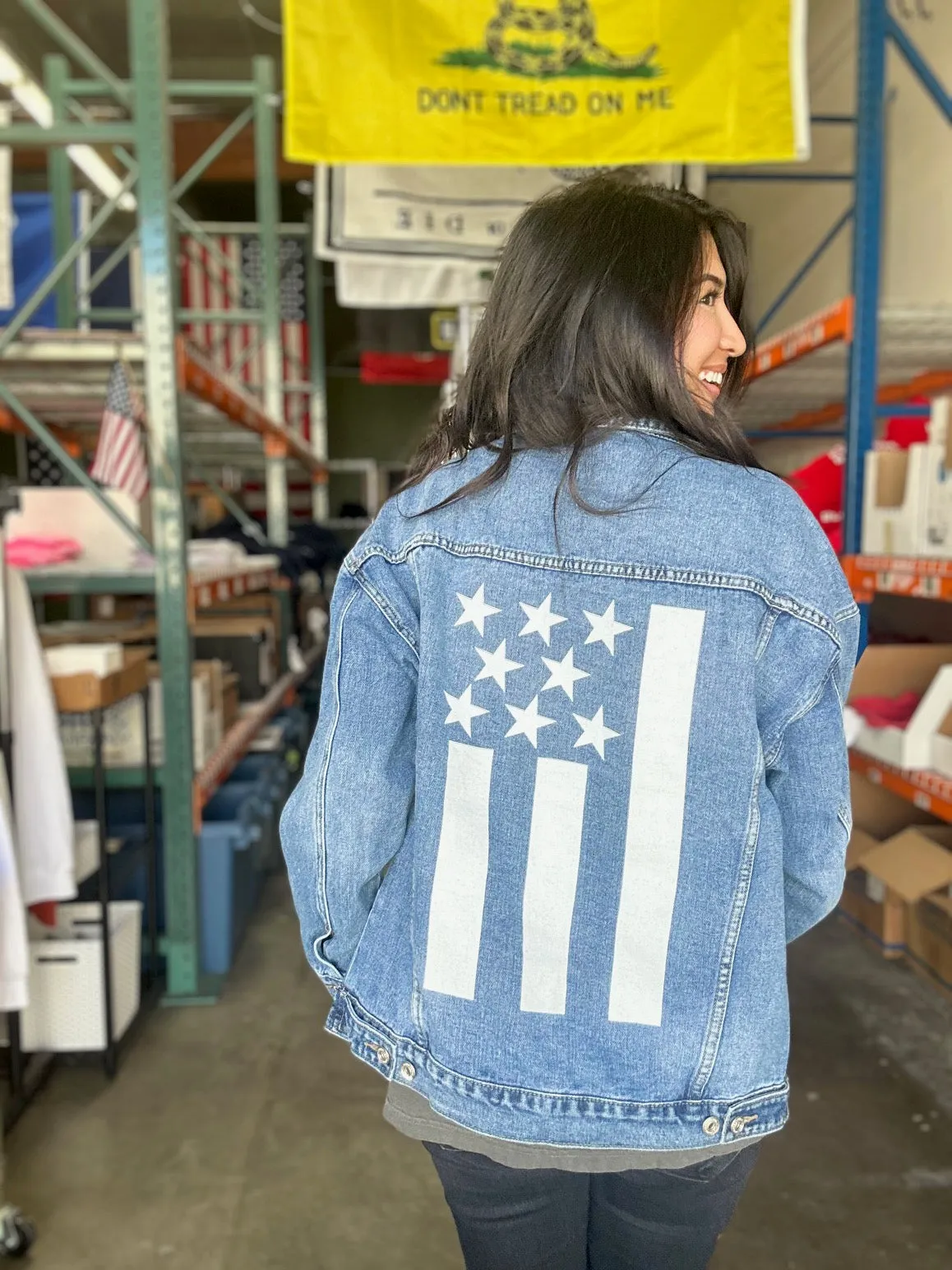 PAINTED DENIM JACKET