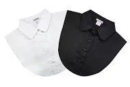 Peter Pan White & Black Dickey Collars