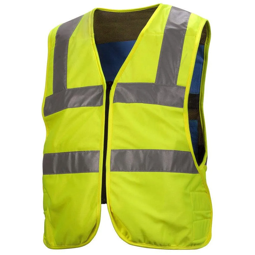 Pyramex CV200 Type R Class 2 Hi-Vis Lime Cooling Vest