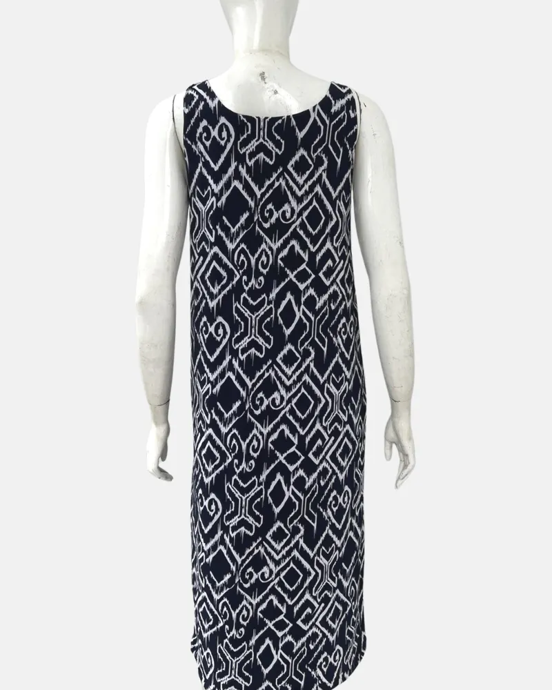 Reena Sleeveless Printed Jersey Short Dress