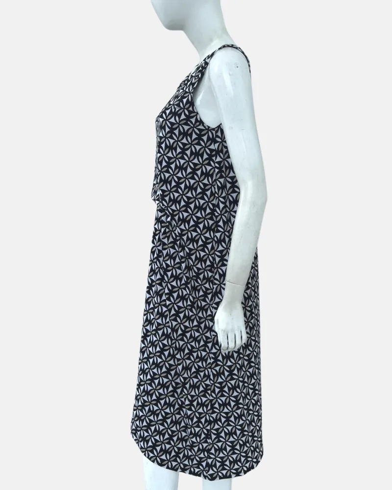 Reena Sleeveless Printed Jersey Short Dress