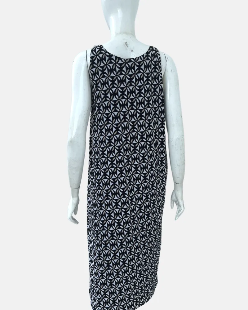 Reena Sleeveless Printed Jersey Short Dress