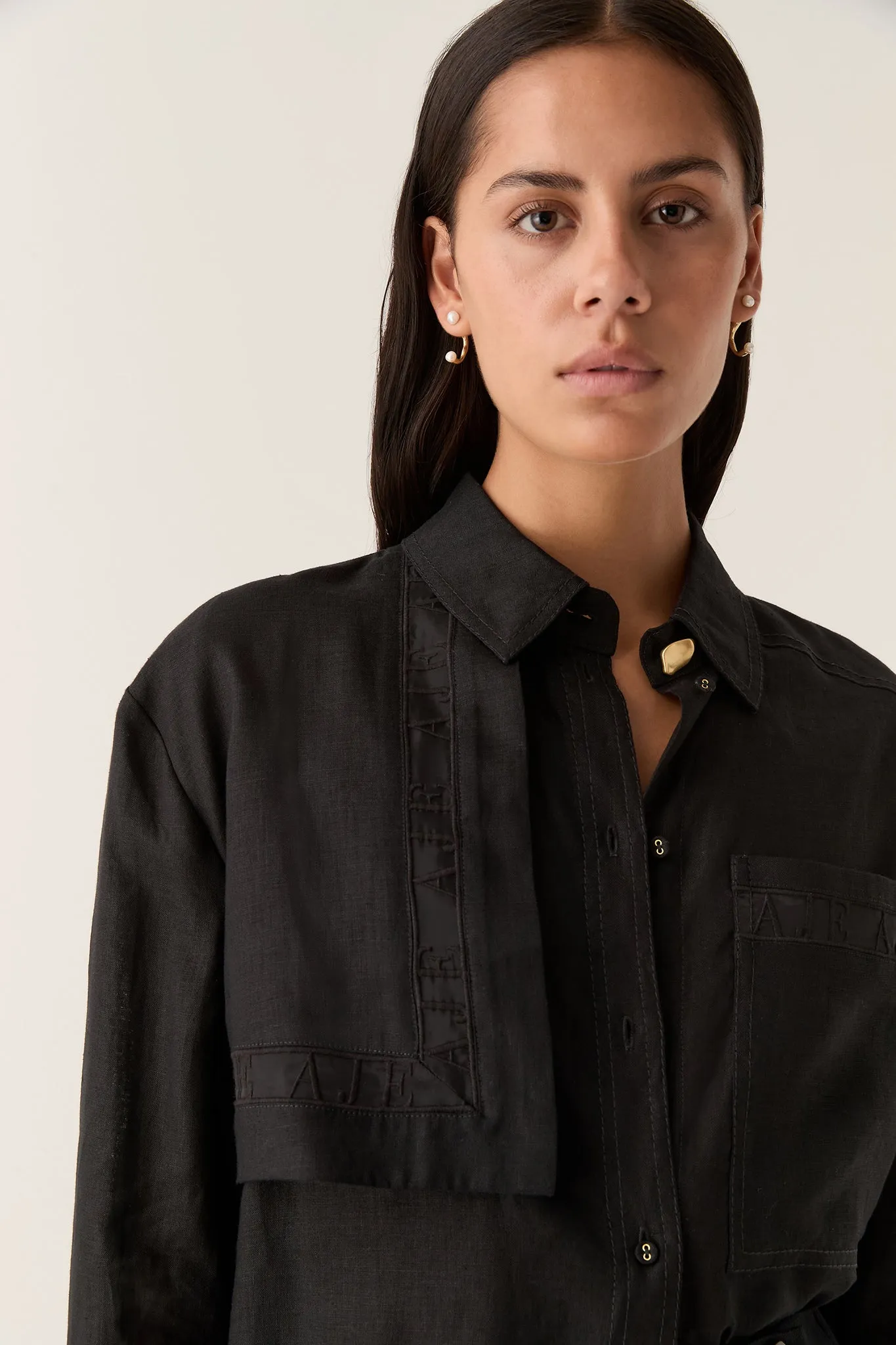 Reframe Oversized Logo Shirt