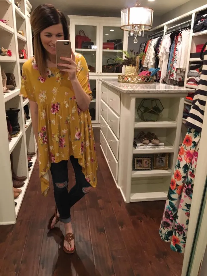 SALE! Fall Agenda Tie Back Top