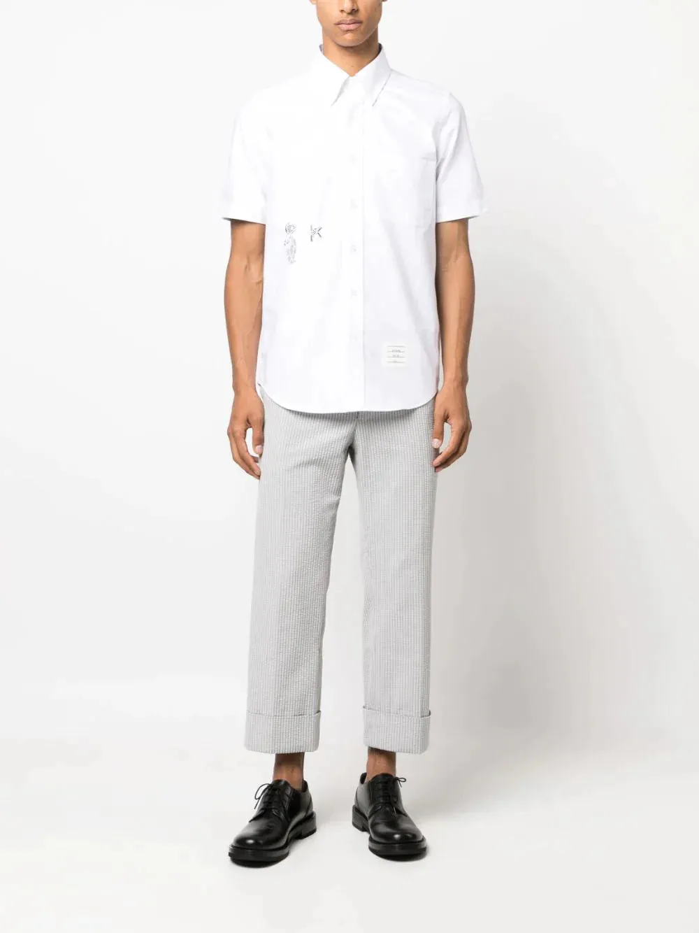 Straight Fit Button Down Shirts