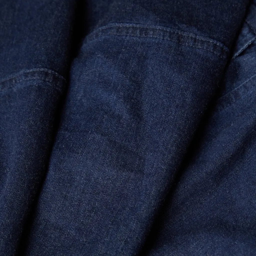 Stretch Denim Bubble Trouser - Denim