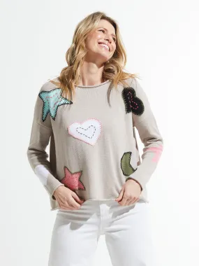 To The Moon Sweater